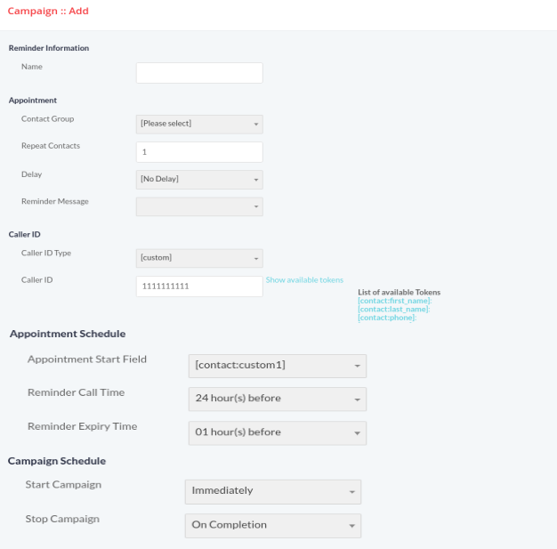 ict-contact-software-reminder-campaign-form