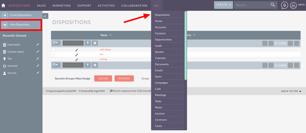 Disposition-Management