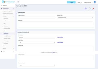 ICTContact integration add
