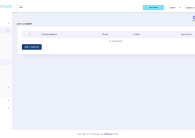 ICTContact CRM company